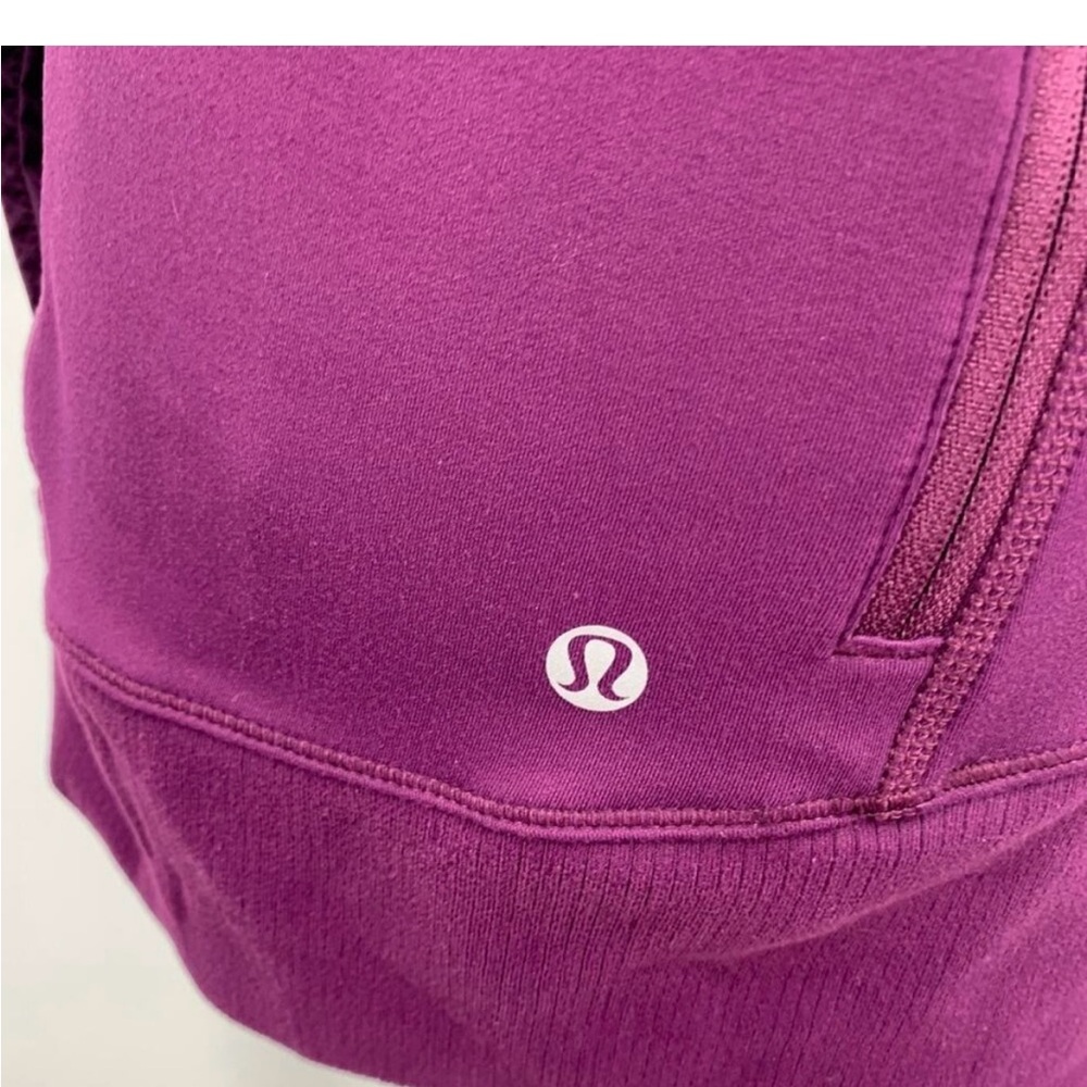 lululemon athletica Plum Purple Sleeveless Zip Vest - Picture 6 of 11